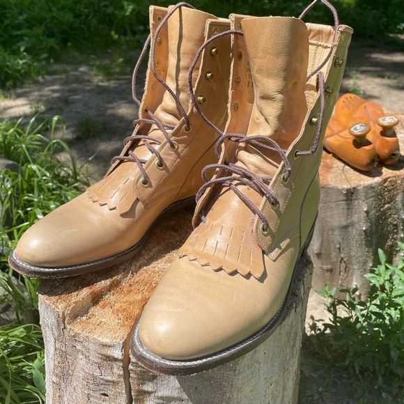 BEAUTIFUL JUSTIN 1990s ROPER BOOTS - Picture 2 of 12